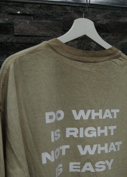 Exclusive T Shirt dark beige
